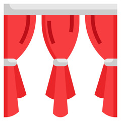 DRAPERY 2 flat icon