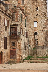 Fototapeta na wymiar Narni, borgo medievale del Centro Italia