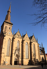 Fototapeta premium St.-Marien-Kirche am Markt in Osnabrück