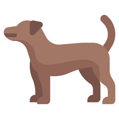 DOG flat icon