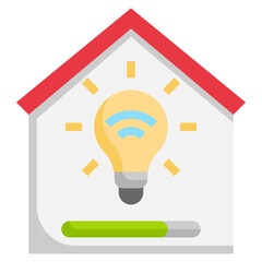 LIGHT CONTROL flat icon