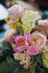 delicate pink flowers close-up. beautiful flower background