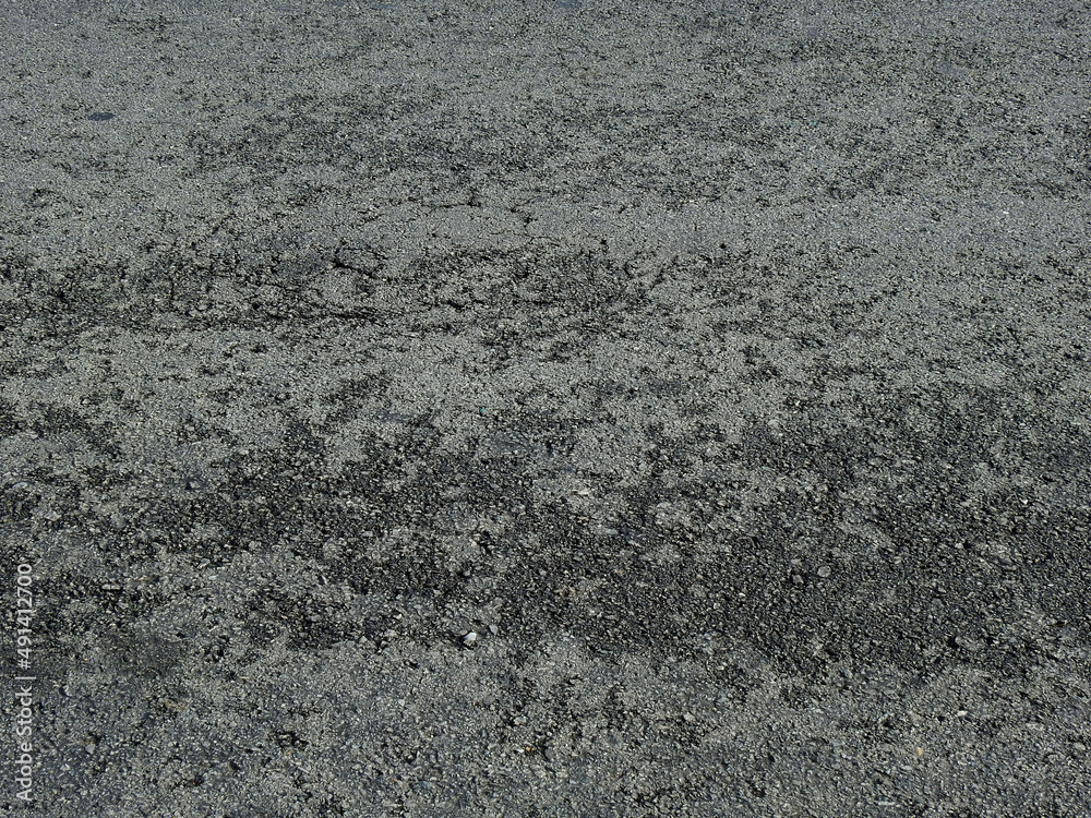 Wall mural wet asphalt road texture, street background