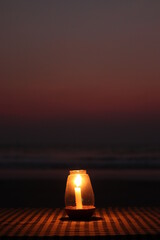 Candlelight Dinner by the Beach