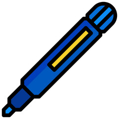 PEN16 filled outline icon