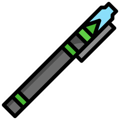PEN30 filled outline icon