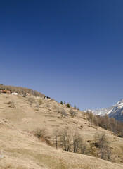 Fototapeta na wymiar Beautiful view of Stelvio national park