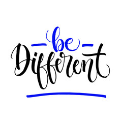 Be Defferent
