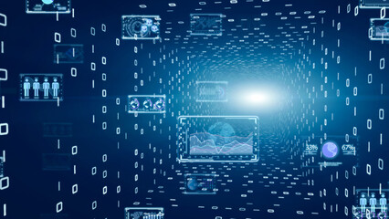 デジタルクラウド化によるデジタルトランスフォーメーションのイメージ　5Gサイバーセキュリティコンセプ