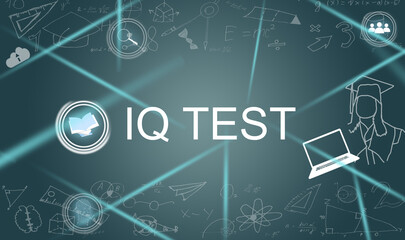 IQ EQ Test School Preschool Kids Level Education Concept