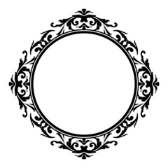 春の植物モチーフのフレームセット。ビンテージフラワー。装飾デザイン。流行りのあしらい