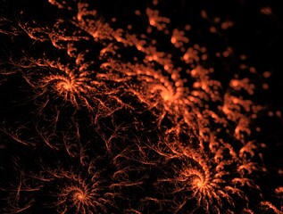 Imaginatory fractal abstract background Image