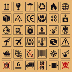 Packaging Symbols Set