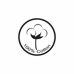 Cotton Logo Template vector symbol nature