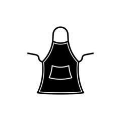 Apron icon design template vector isolated illustration