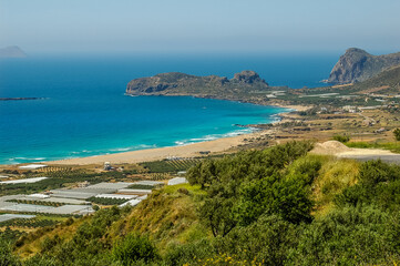 Fototapeta na wymiar Falassarna, Western Crete