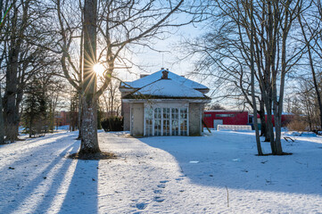 Naklejka premium old manor in estonia
