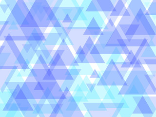 トライアングル 背景 青