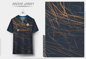 Soccer jersey design for sublimation 