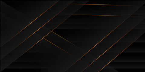 Obraz premium Black and gold background