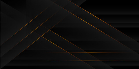 Obraz premium Black and gold background