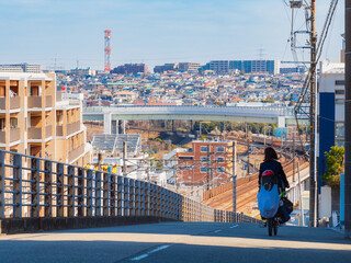 郊外の住宅地　イメージ