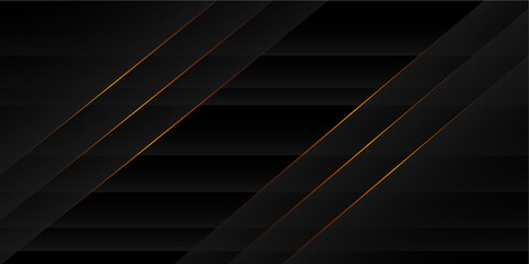 Obraz premium Black and gold background