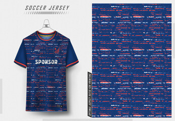 Soccer jersey design for sublimation 