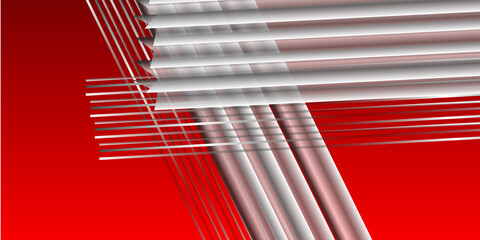 Red and silver background