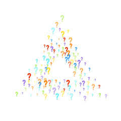 Question marks Quiz doubt survey faq public poll.