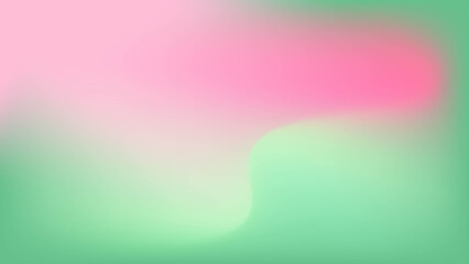 smooth green and pink gradient background to be used as product promotion, feminine, natural, etc