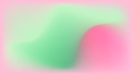smooth green and pink gradient background to be used as product promotion, feminine, natural, etc