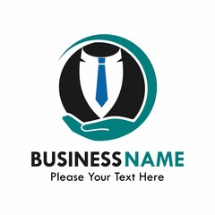 worker care or career care logo template illustration