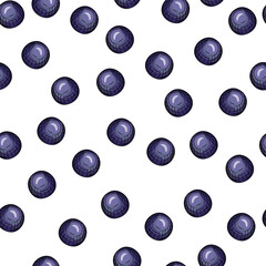 Glass balls seamless pattern. Decorative shapes background.