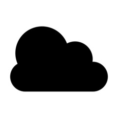 cloud icon solid fill