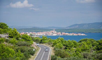 Betina auf der Insel Murter in Kroatien