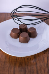chocolate cake on a plate