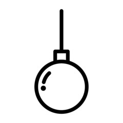 Obraz premium chandelier icon