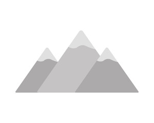 Fototapeta na wymiar peak mountians icon