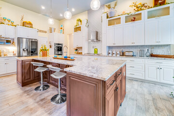 Warm and welcoming kitchen