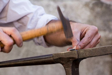Blacksmith at work