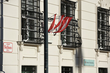 Naklejka premium Bundeskanzleramt in Wien, Amtssitz des österreichischen Bundeskanzlers, Österreich