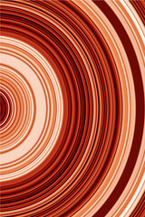 Abstract Red Background With Fluid Circle Effect