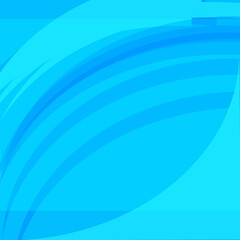 Abstract Background - The Classic Aqua with Curved Lines