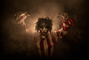 scary clown 