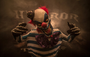 scary clown 