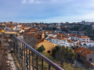 Los Santos de la Humosa es un municipio español de la provincia y Comunidad de Madrid. Vista del pueblo desde la iglesia parroquial del Apóstol San Pedro.