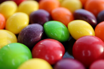colorful round candy close up background wallpaper