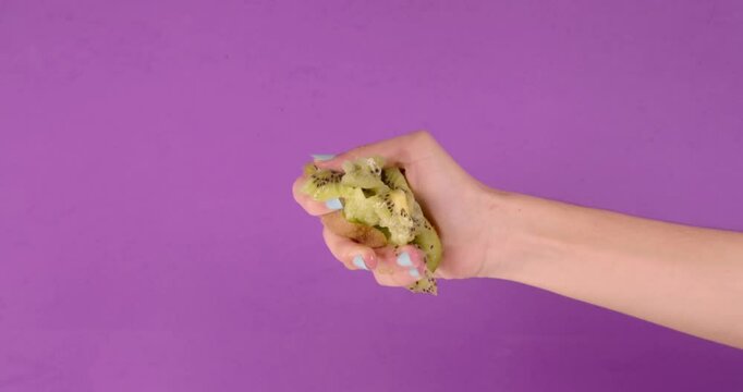 Kiwi estrujado