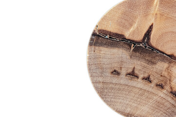 brown ball, Cutting board, painted wood texture, light wood background, wood background